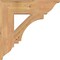 Ekena Millwork Imperial Traditional Smooth Bracket, Western Red Cedar, 5 1/2"W x 24"D x 24"H BKT06X24X24IMP01SWR - alternate 4